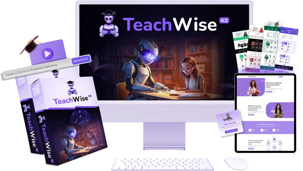 Read more about the article 5 Reasons TeachWise AI is the Ultimate Solution for Your E-Learning Empire